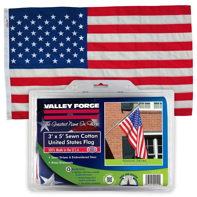 Valley Forge USA Flag