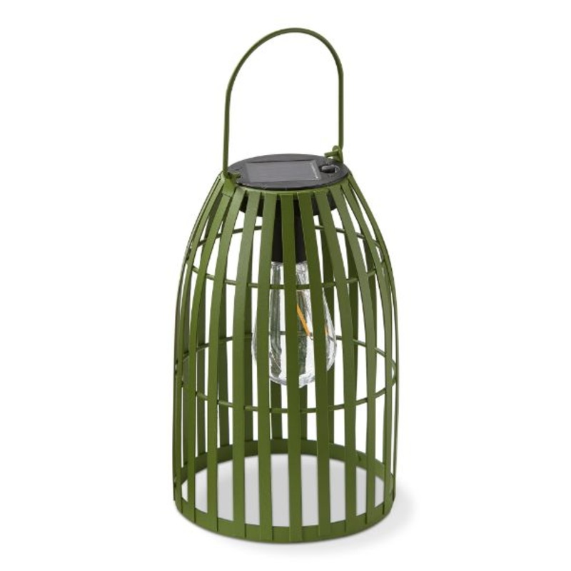 Firefly Metal Solar Hanging Lantern - Green
