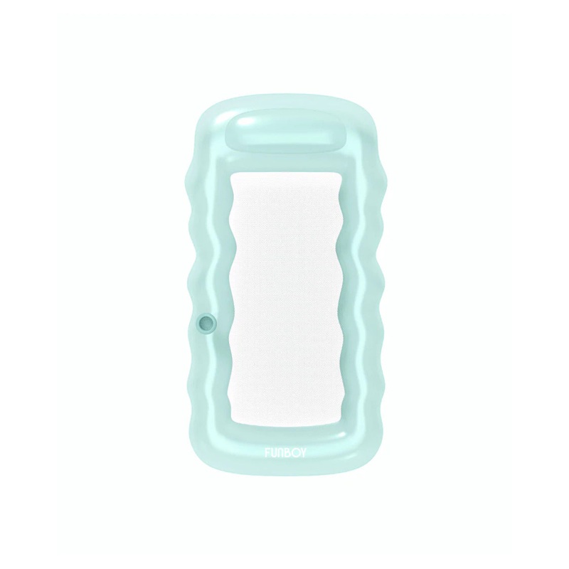 FunBoy Floats - Clear Mint Mesh Lounger