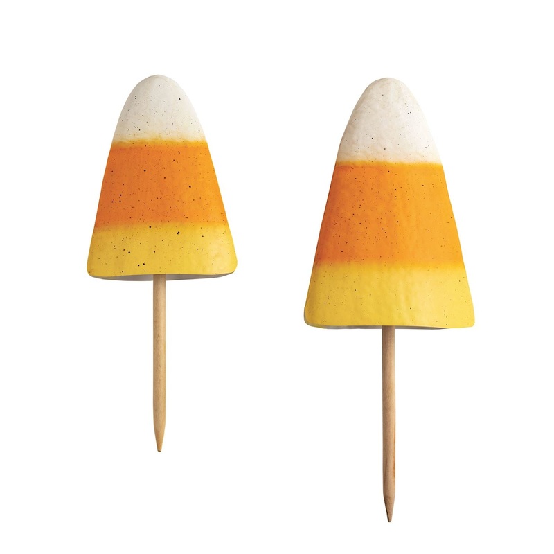 Mud Pie - Candy Corn Yard Stake