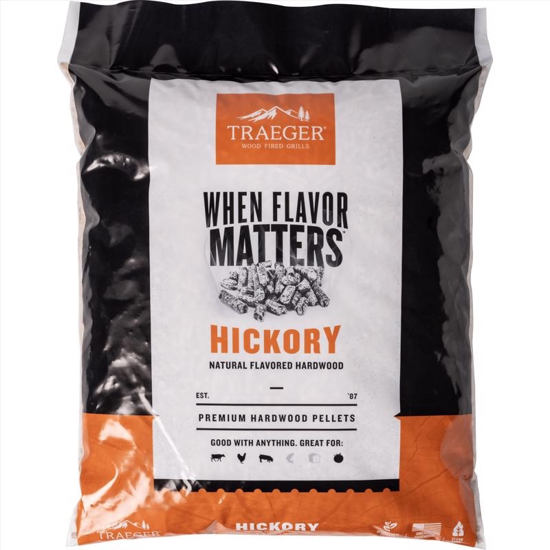 Traeger - Hickory Wood Grilling Pellets