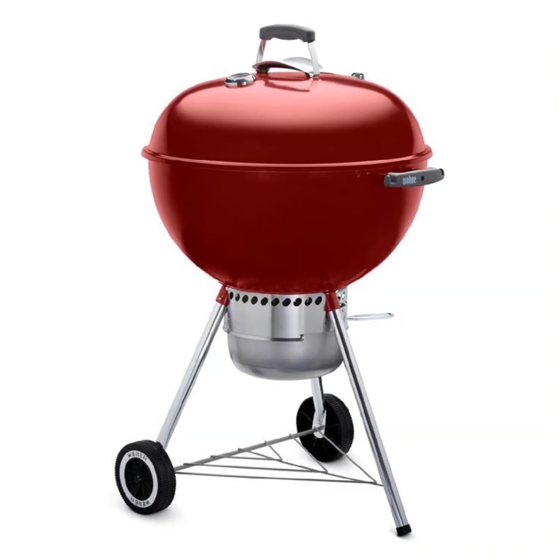 Weber - Original Kettle Premium Charcoal Grill - Crimson