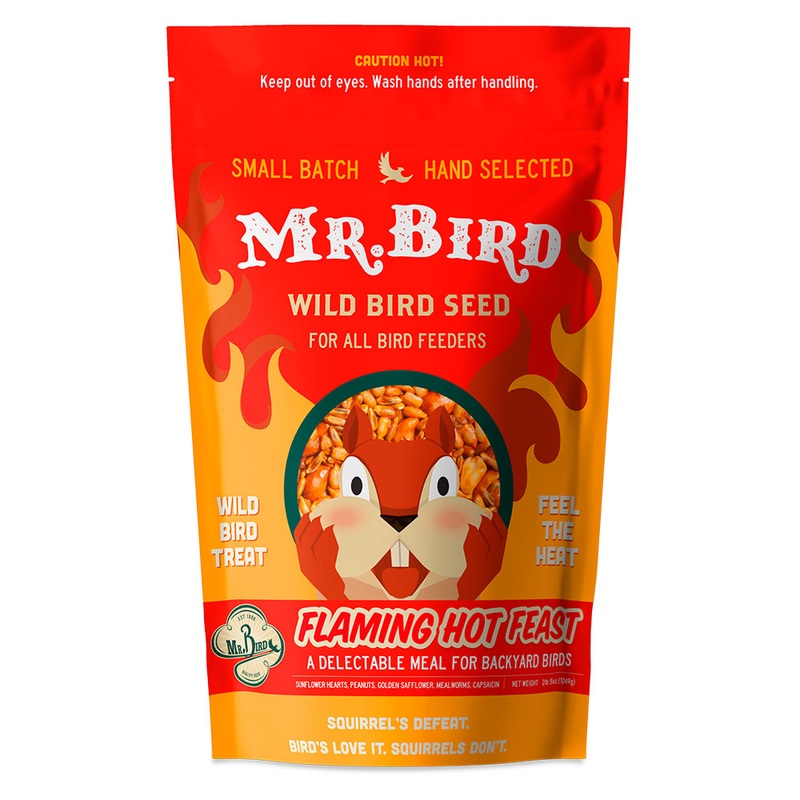 Mr. Bird - Flaming Hot Birdseed Feast Bag