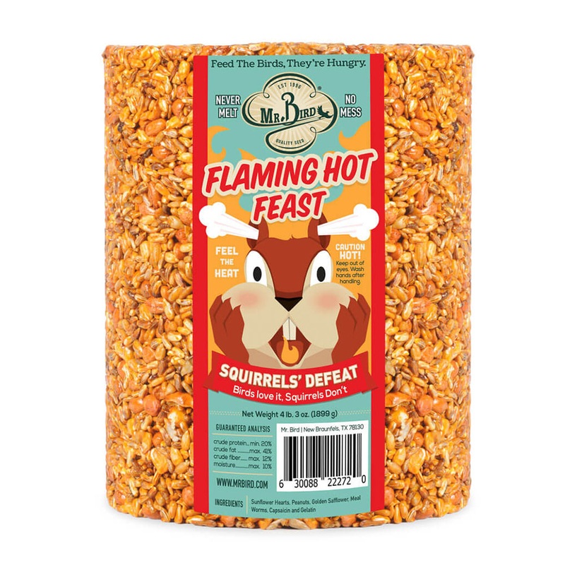 Mr. Bird - Flaming Hot Feast Cylinder - Large