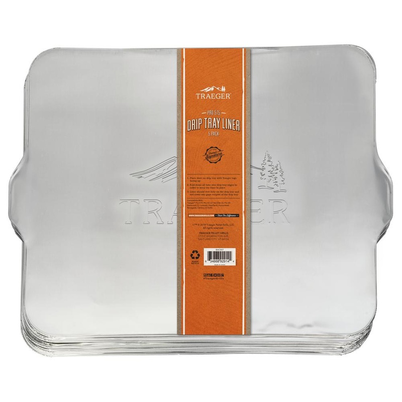 Traeger - Pro 575 Drip Tray Liner - 5 Pack