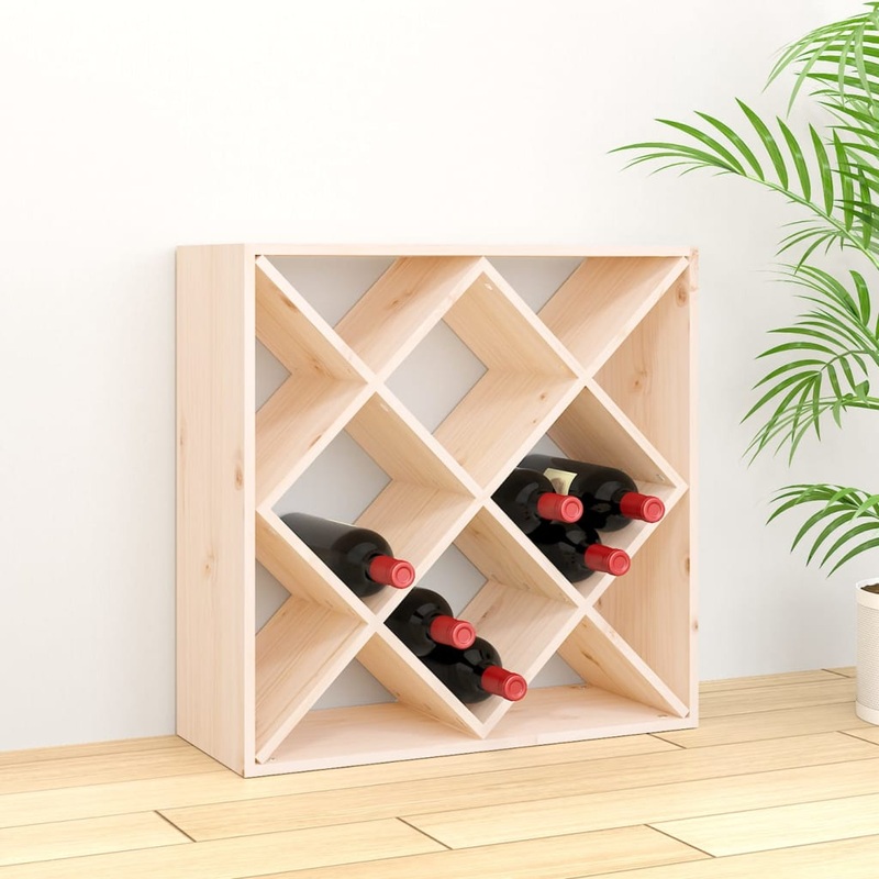 Armoire  vin 62x25x62 cm Bois de pin massif