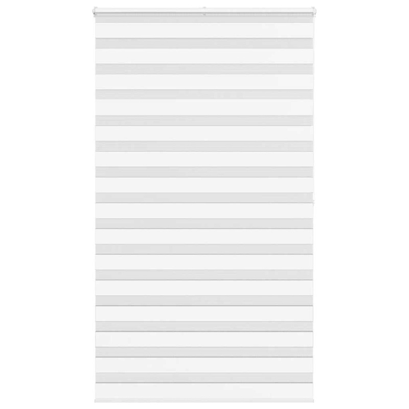 Store zbre blanc 120x200 cm largeur du tissu 120,9cm polyester