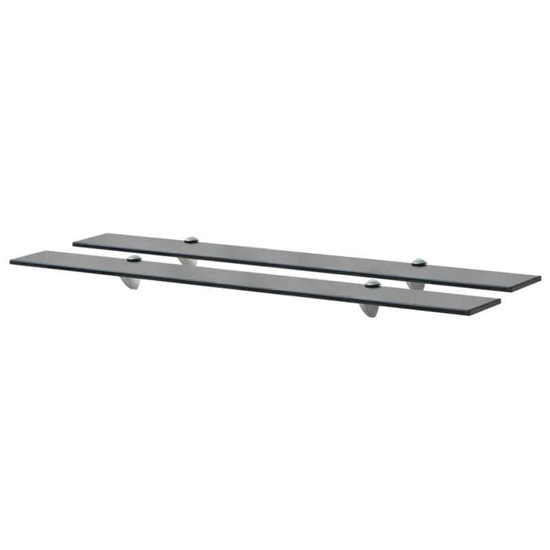 tagres murales 2 pcs Verre 90 x 20 cm 8 mm